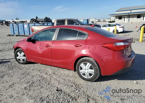 2015 Kia Forte Lx из США, поврежденный, VIN KNAFX4A61F5400531